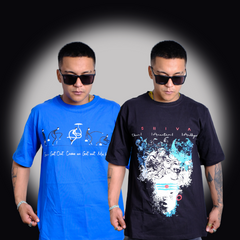 Combo Set Of 2 Tshirts (Shiva x Silly Walks B)