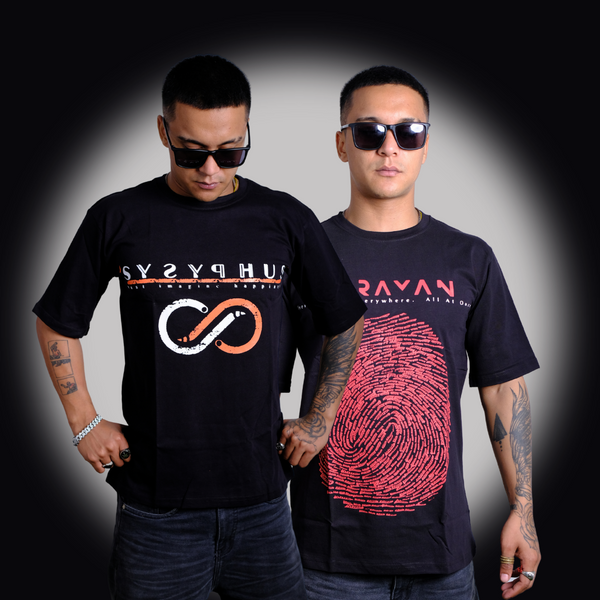 Combo Set Of 2 Tshirts (Narayana x Sysyphus)