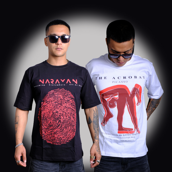 Combo Set Of 2 Tshirts (Narayana x Picasso)