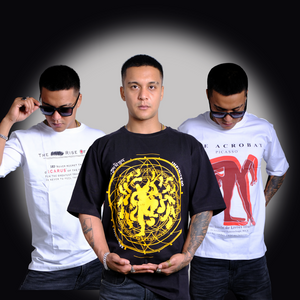 Combo Set Of 3 Tshirts (Dancing Buddhha x Picasso x Rise of icarus)