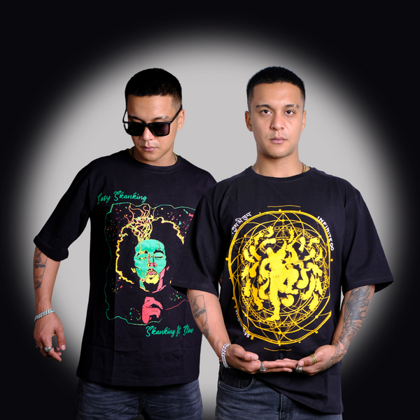 Combo Set Of 2 Tshirts (BoB Marley x Buddha)